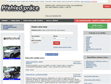 Tablet Screenshot of prehled-prace.cz